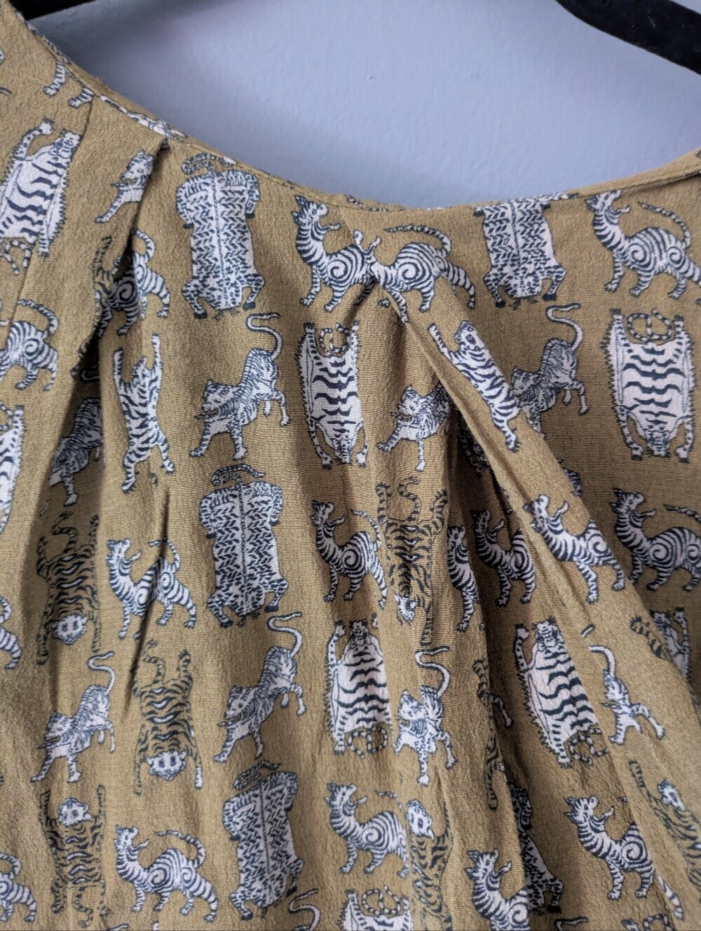 & Other Stories Animal Print Top 6 - Picture 4 of 14